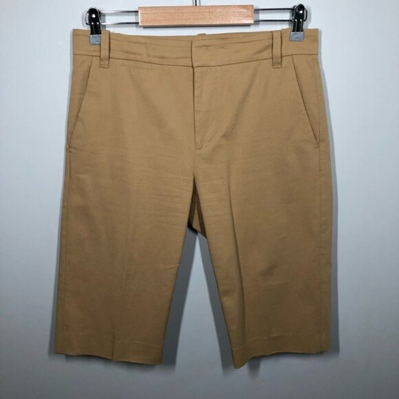 Vince Tan Coin Pocket Bermuda Shorts Size 4 - Picture 2 of 7